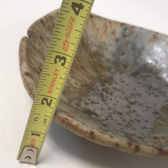 Signed Studio Pottery Trinket Dish / Ashtray - Picture 7 of 8